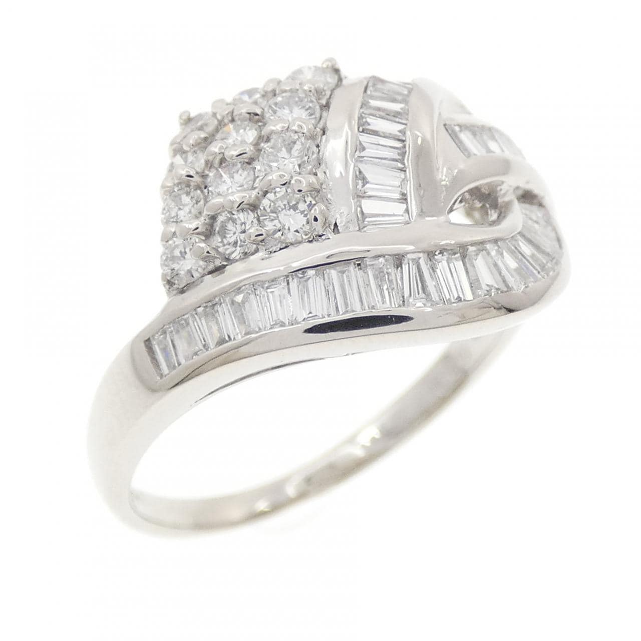 PT900 ダイヤモンド リング 0.80CT