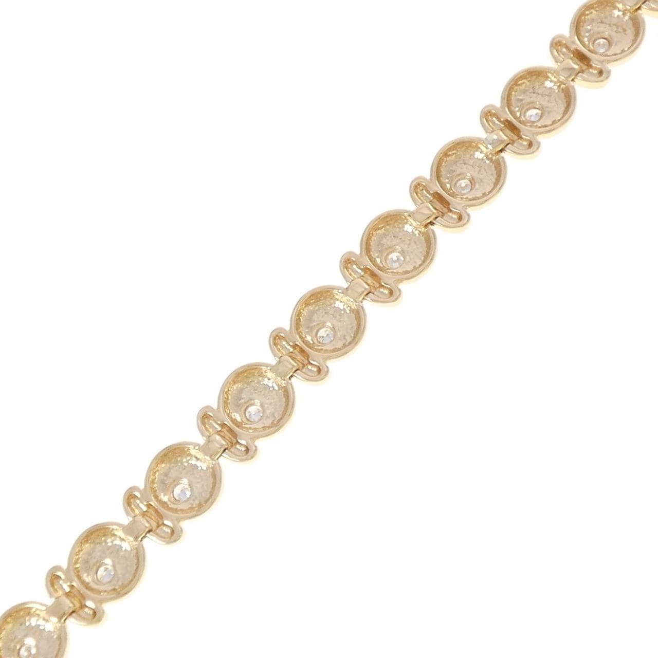 K18YG ダイヤモンド ブレスレット 0.43CT