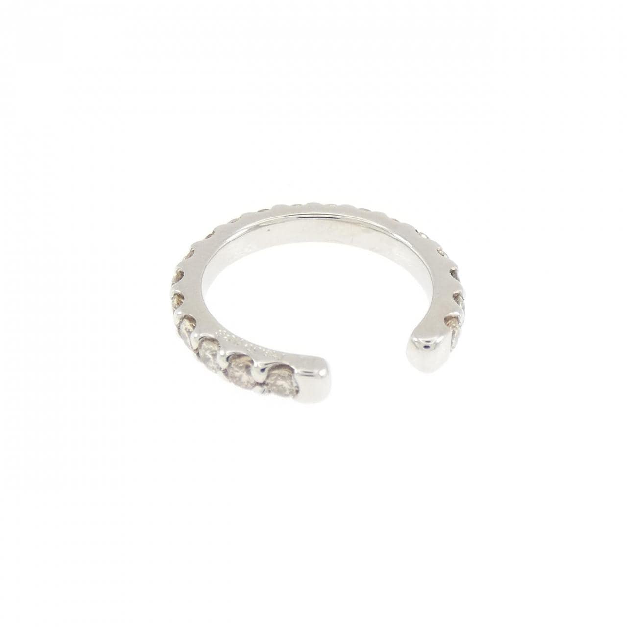 PT950 ダイヤモンド イヤーカフ 0.38CT 片耳