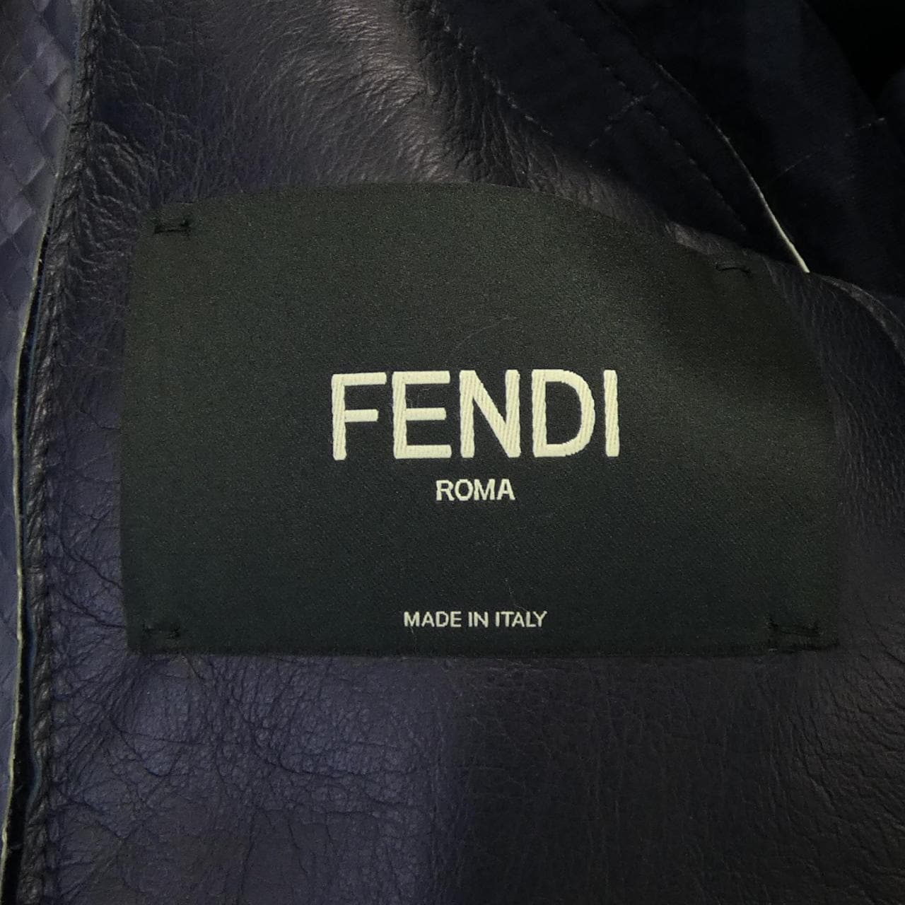 フェンディ FENDI レザーコート