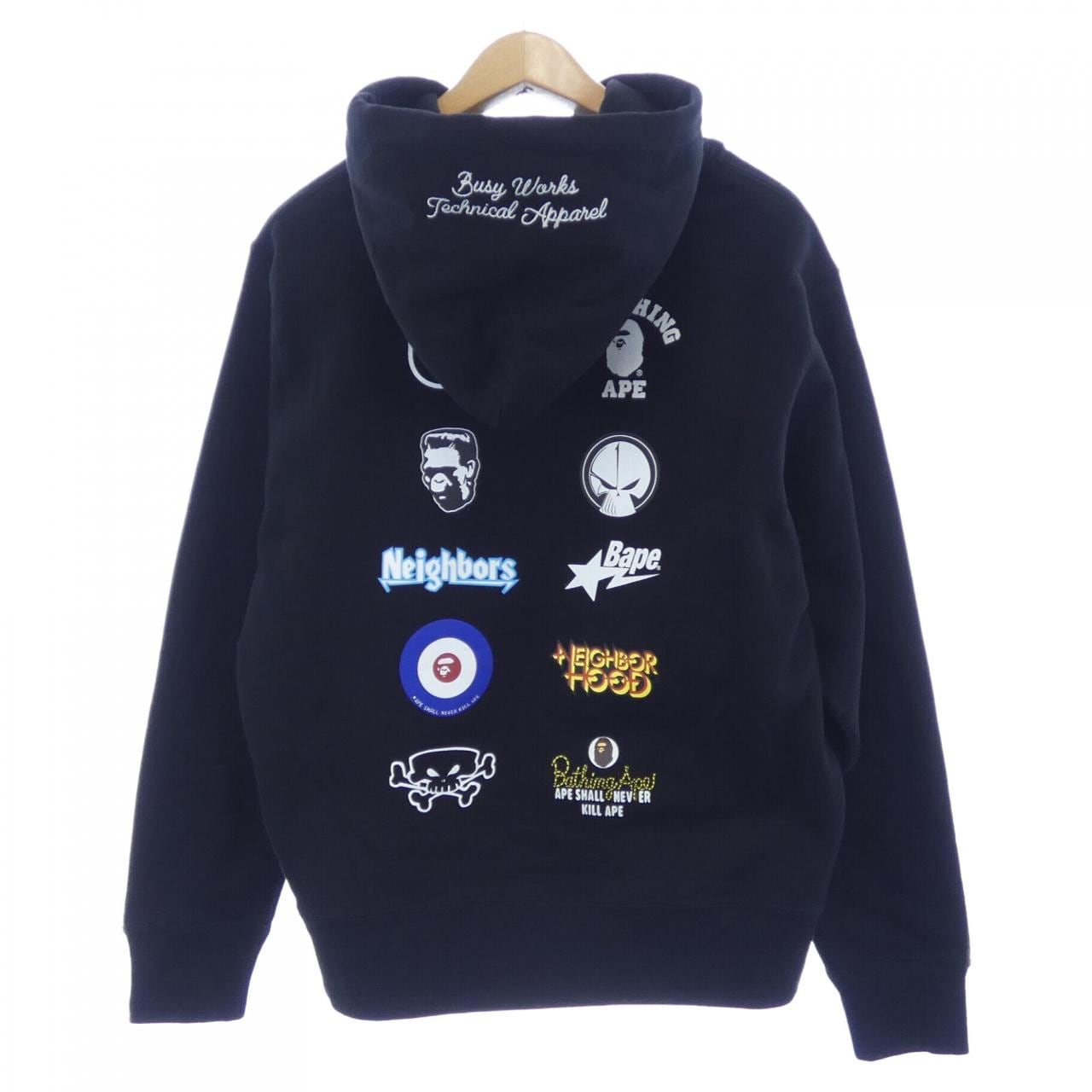 アベイシングエイプ A BATHING APE NEIGHBORHOOD パーカー