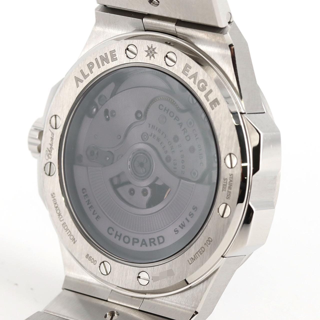 ショパール アンパインイーグルSHIKKOKU JAPAN LIMITED 298600-3021 SS 自動巻