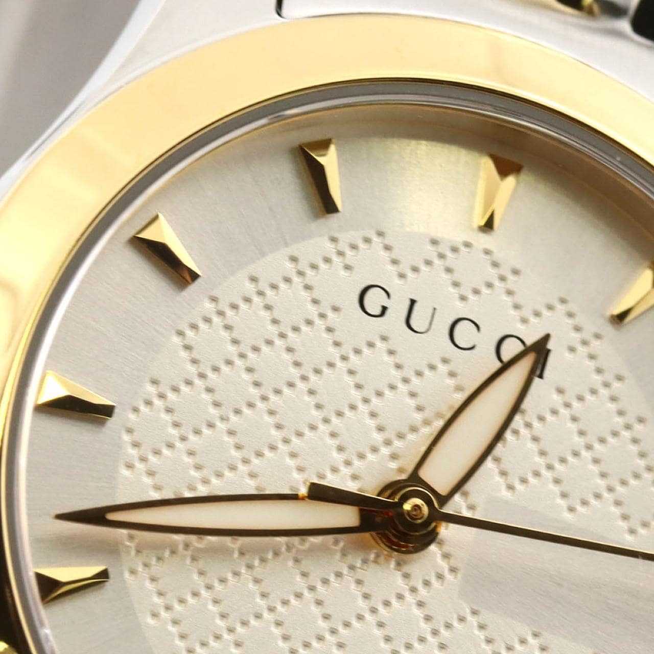 [新品] Gucci G Timeless Combi 126.5/YA126511 SSxGP石英
