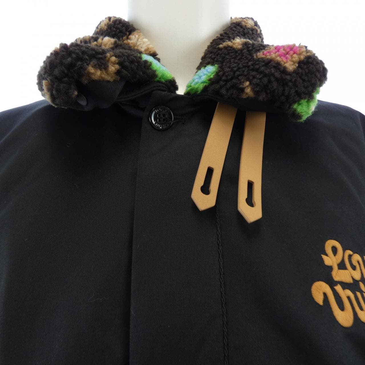 ルイヴィトン LOUIS VUITTON コットンアビエイタージャケットウィズモノグラムフリースカラー HRB01WJNI ブルゾン