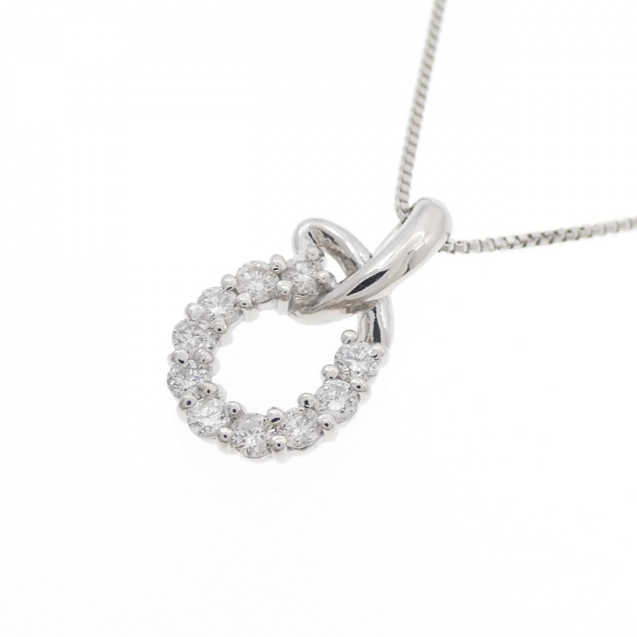 PT900/PT850 ダイヤモンド ネックレス 0.20CT