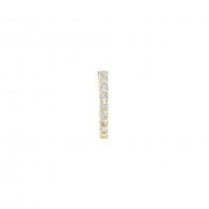K18YG ダイヤモンド ピアス 0.15CT 片耳