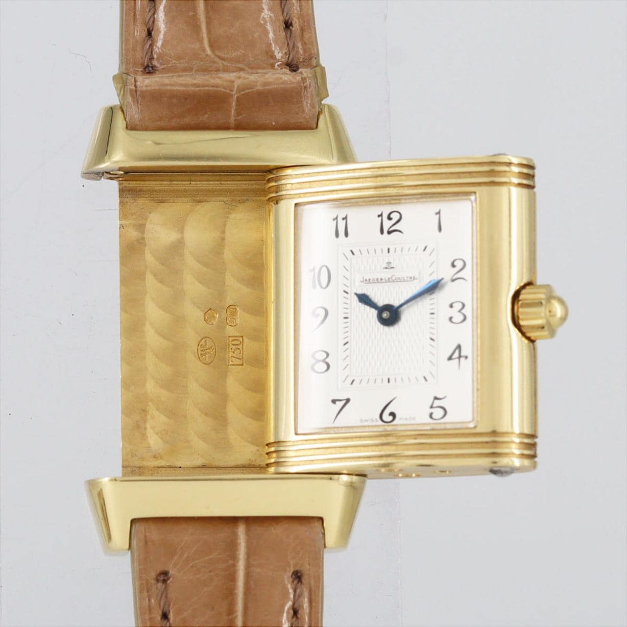 【ノーメンテナンス還元価格】ジャガー･ルクルト レベルソデュエット YG 266.1.44/Q2661410 YG 手巻