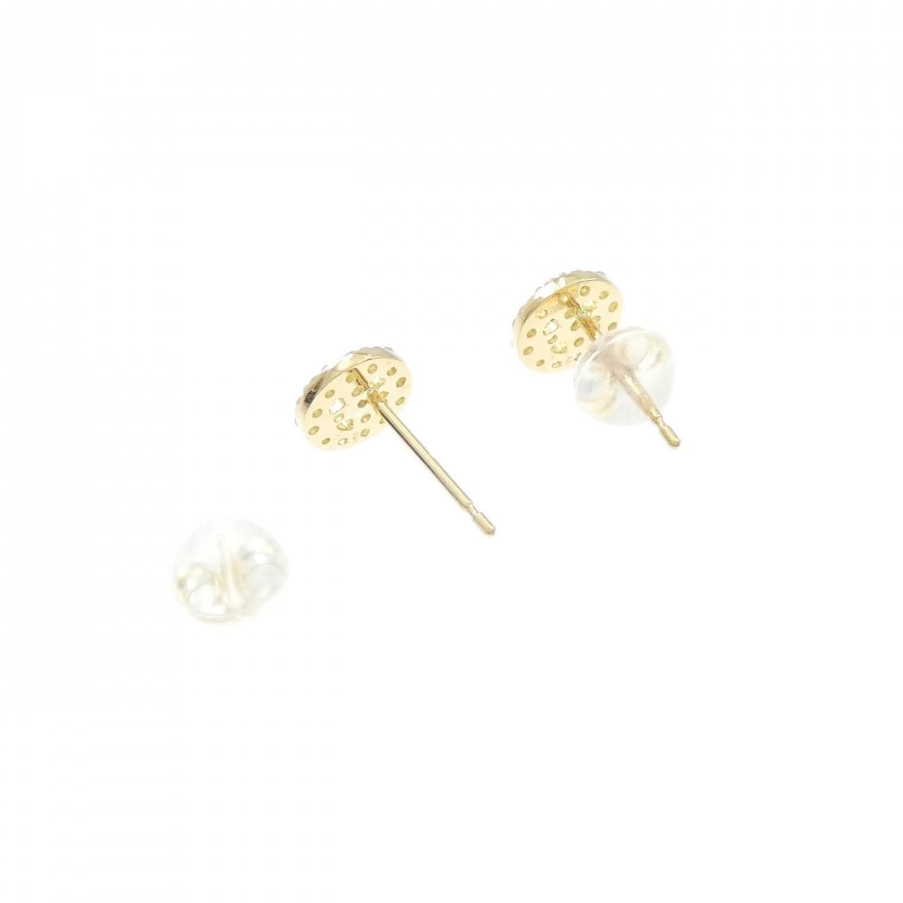 [再加工款] K18YG鑽石耳環0.20CT