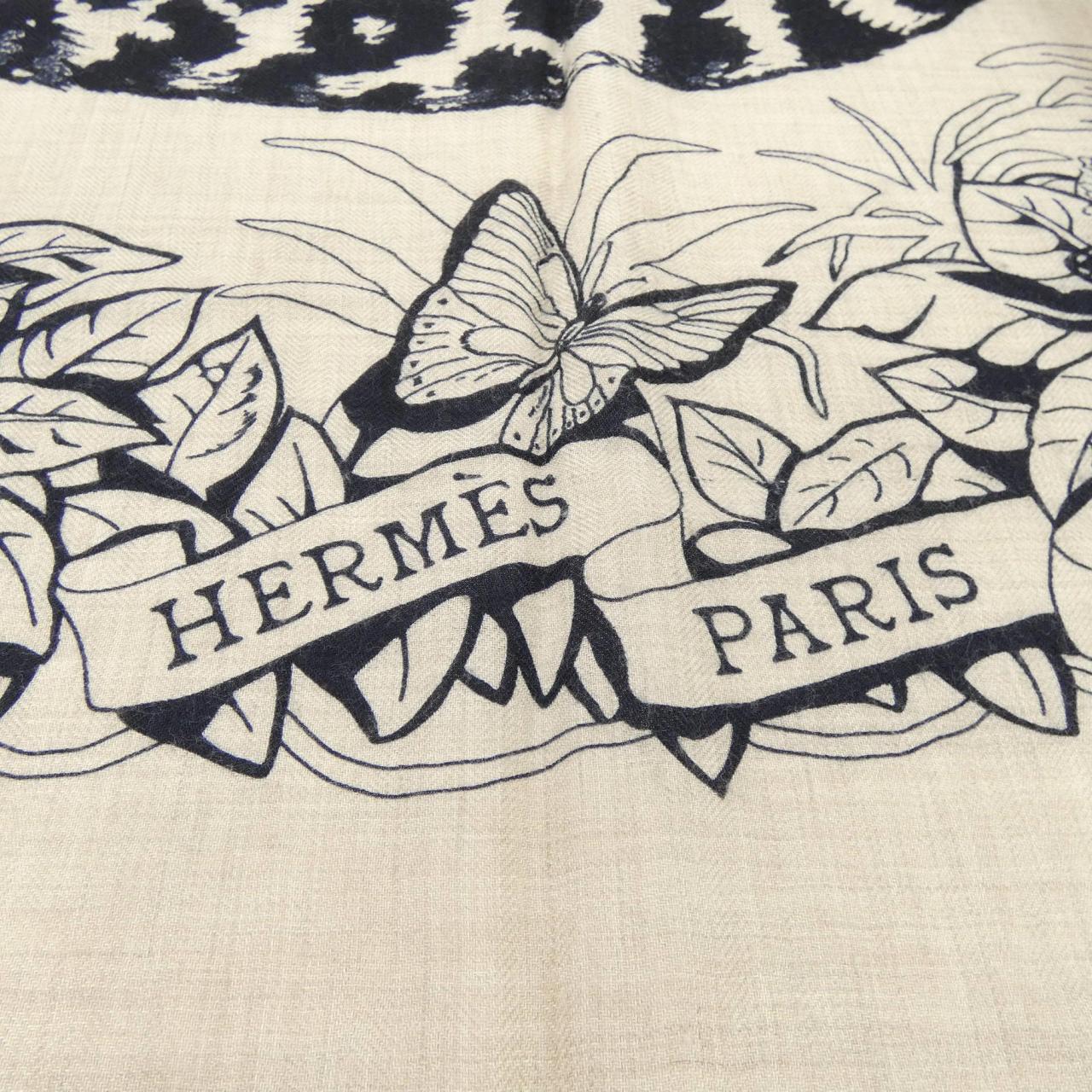 エルメス HERMES JUNGLE LOVE カレジェアン140. ショール