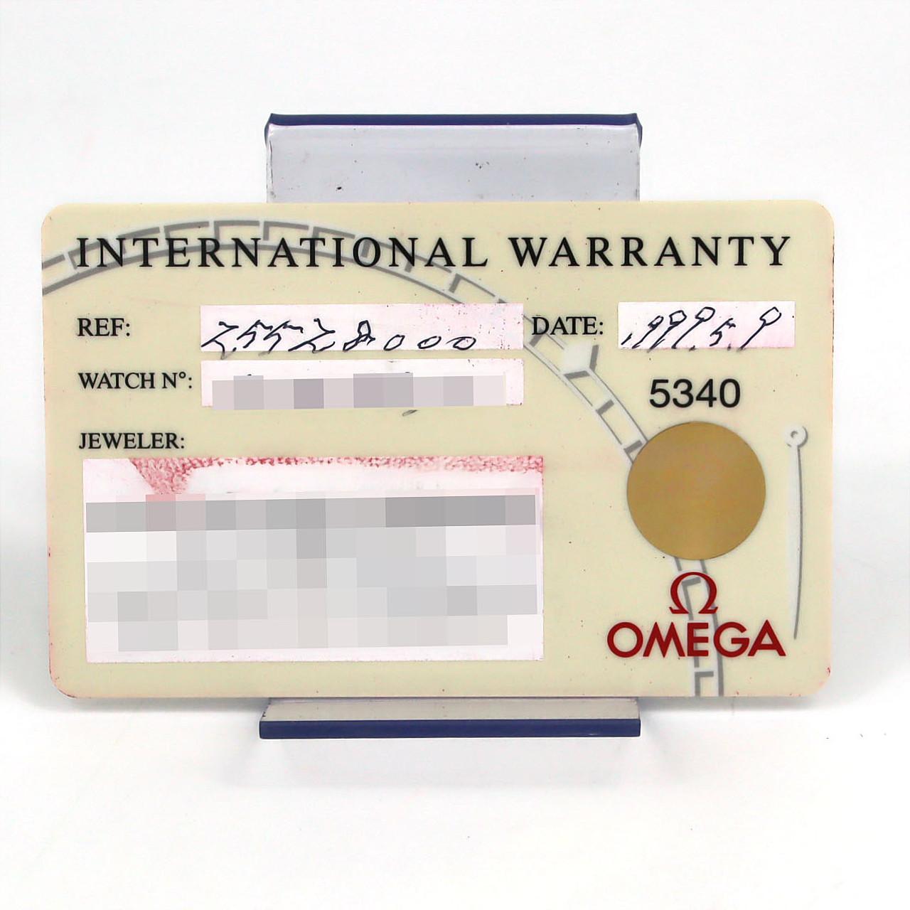 オメガ シーマスタープロ 2552.80 SS 自動巻