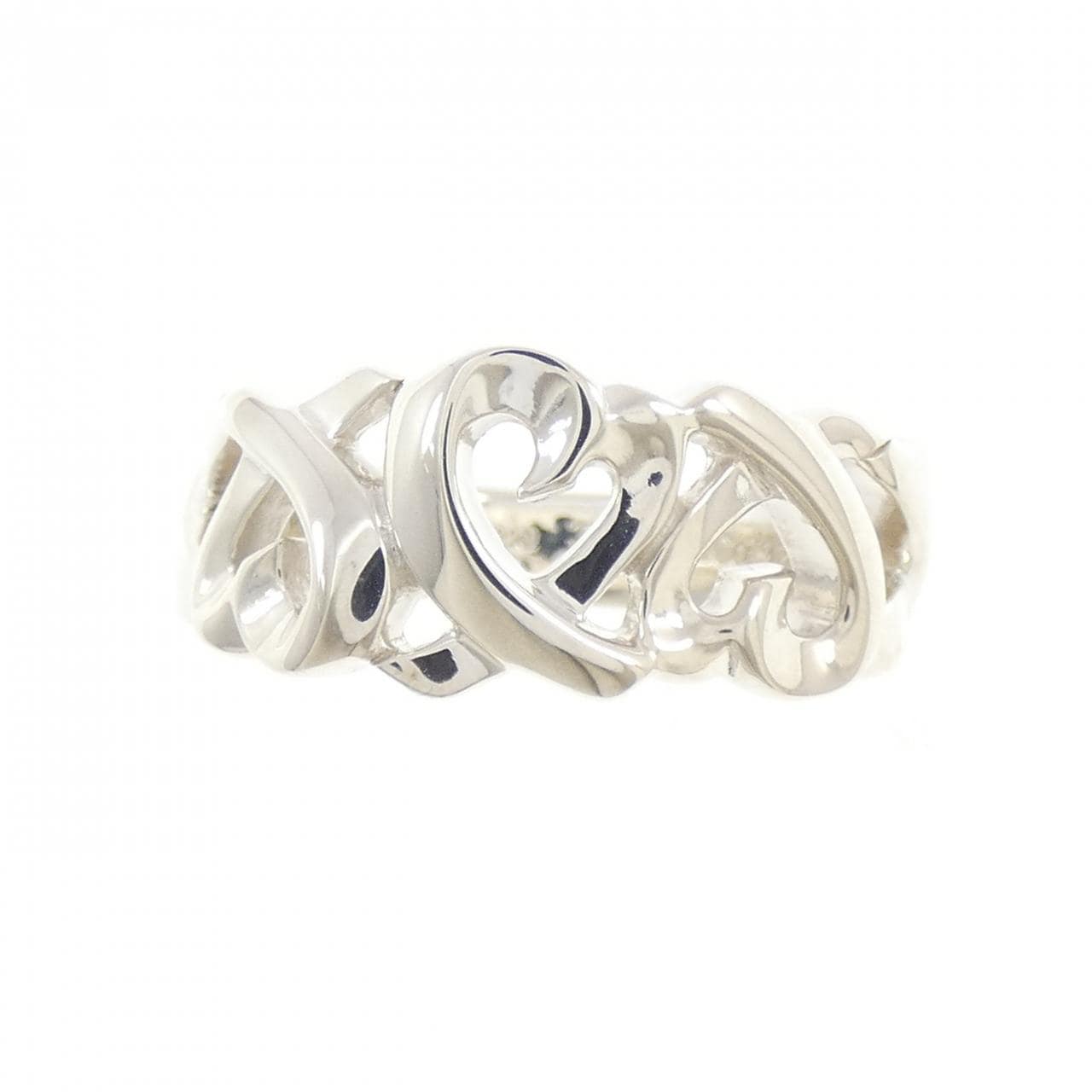 ティファニー トリプルラビングハート リング