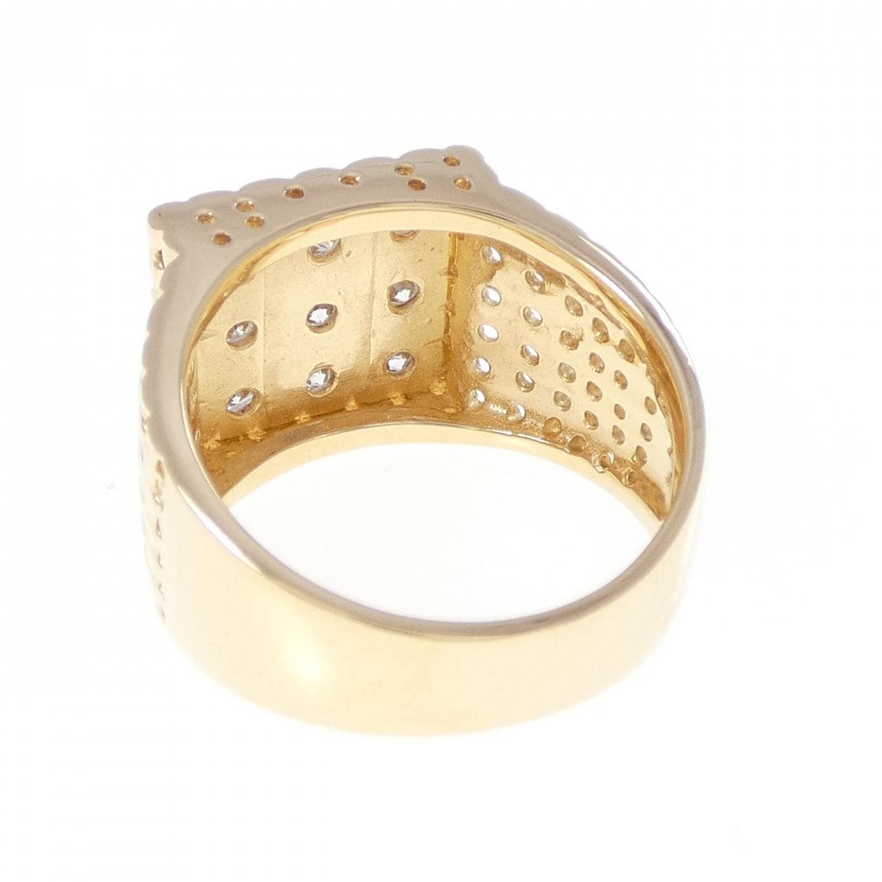 K18YG ダイヤモンド リング 0.45CT