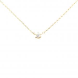 K18YG ダイヤモンド ネックレス 0.10CT