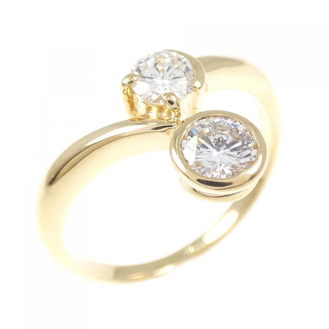 K18YG ダイヤモンド リング 0.50CT