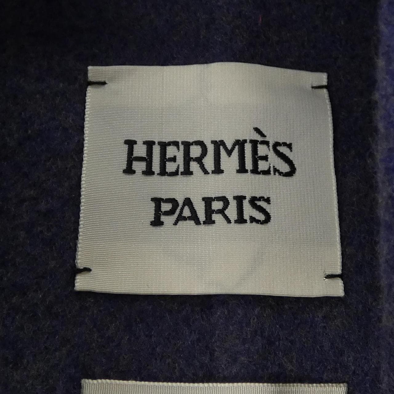 エルメス HERMES ダブルフェイス クルードセル ラムスキンボタン 4H0102DA ジャケット