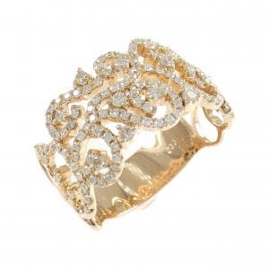 K18PG ダイヤモンド リング 1.10CT