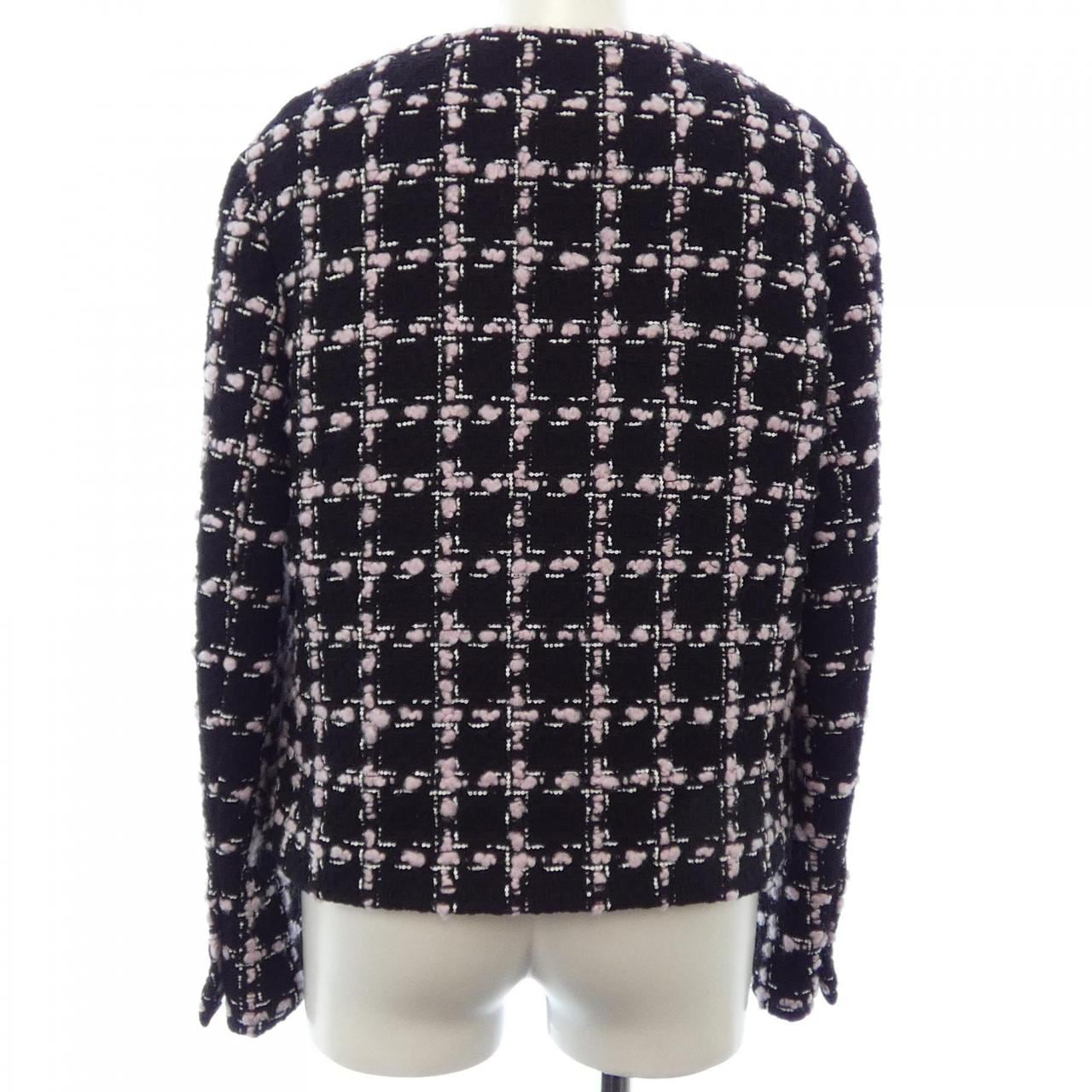 シャネル CHANEL LOOK12 P80405V72615 25B ノーカラージャケット