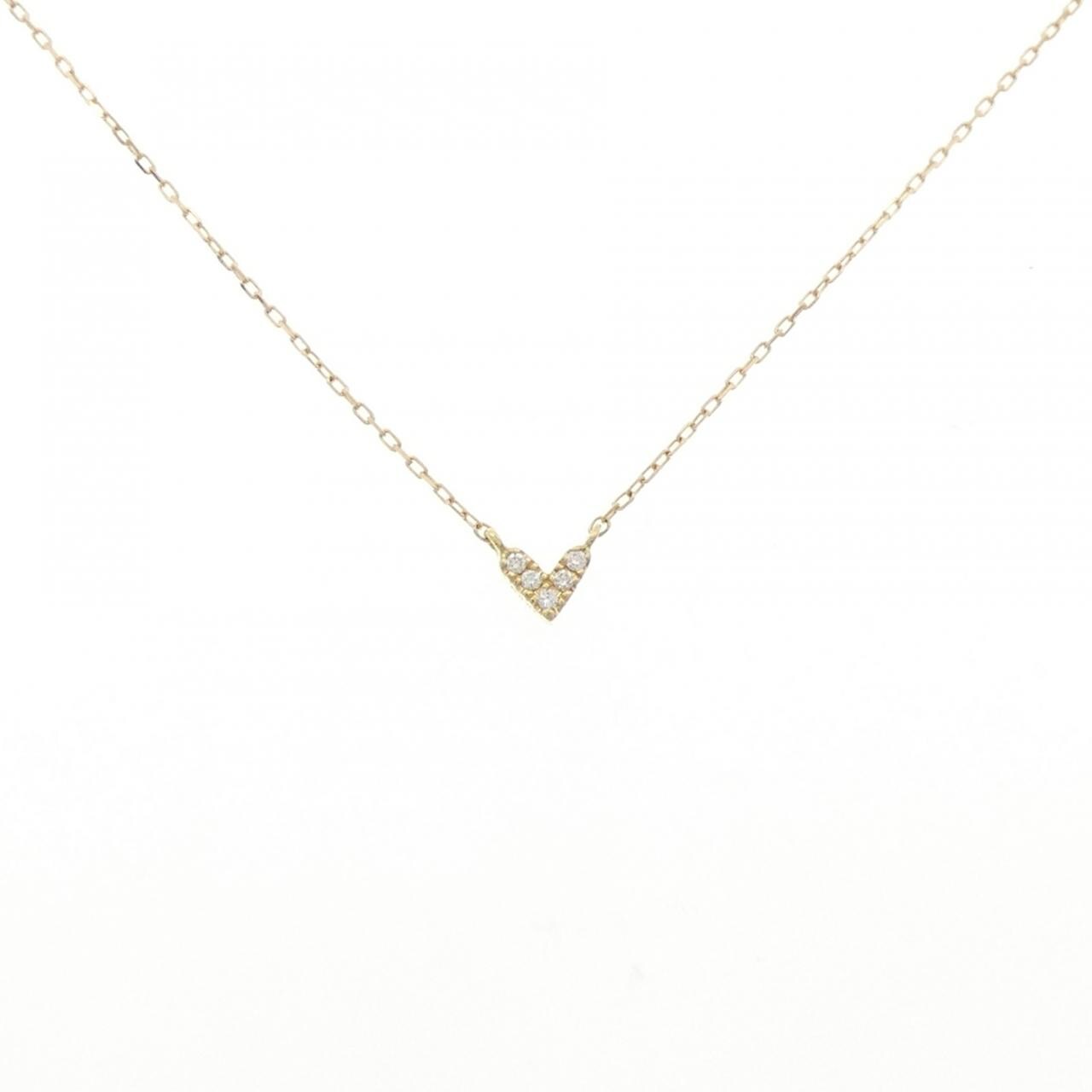 アーカー ローラハート ネックレス 0.01CT