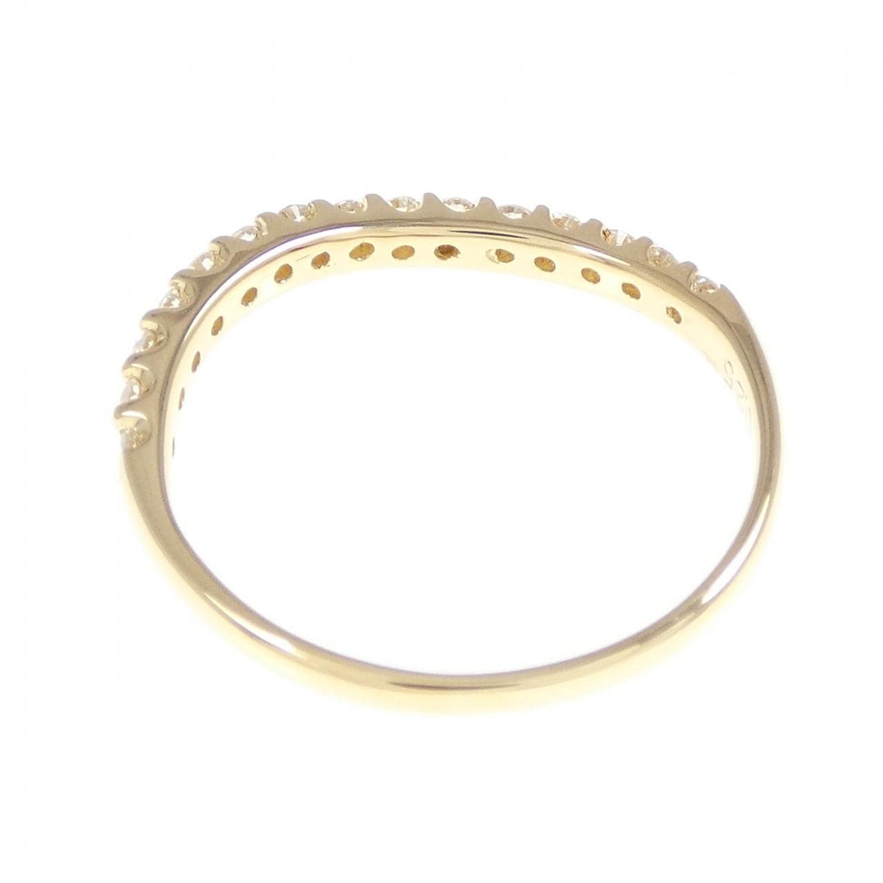 K18YG ダイヤモンド リング 0.25CT