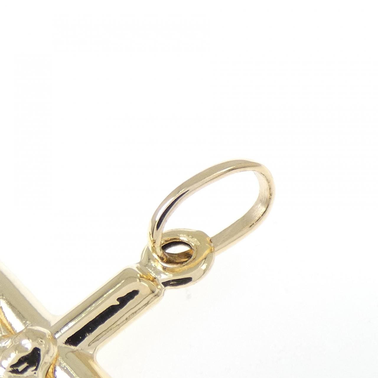 K18YG クロス ペンダント