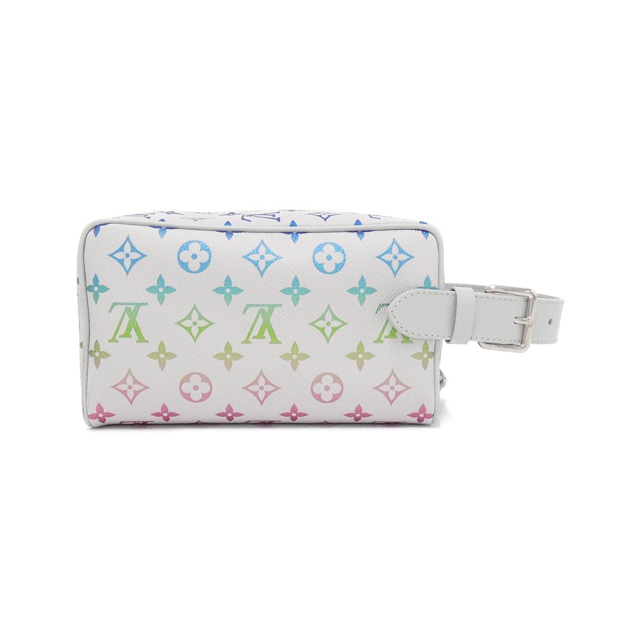 LOUIS VUITTON Monogram Iridescent Locker Dopp Kit M14034 手袋