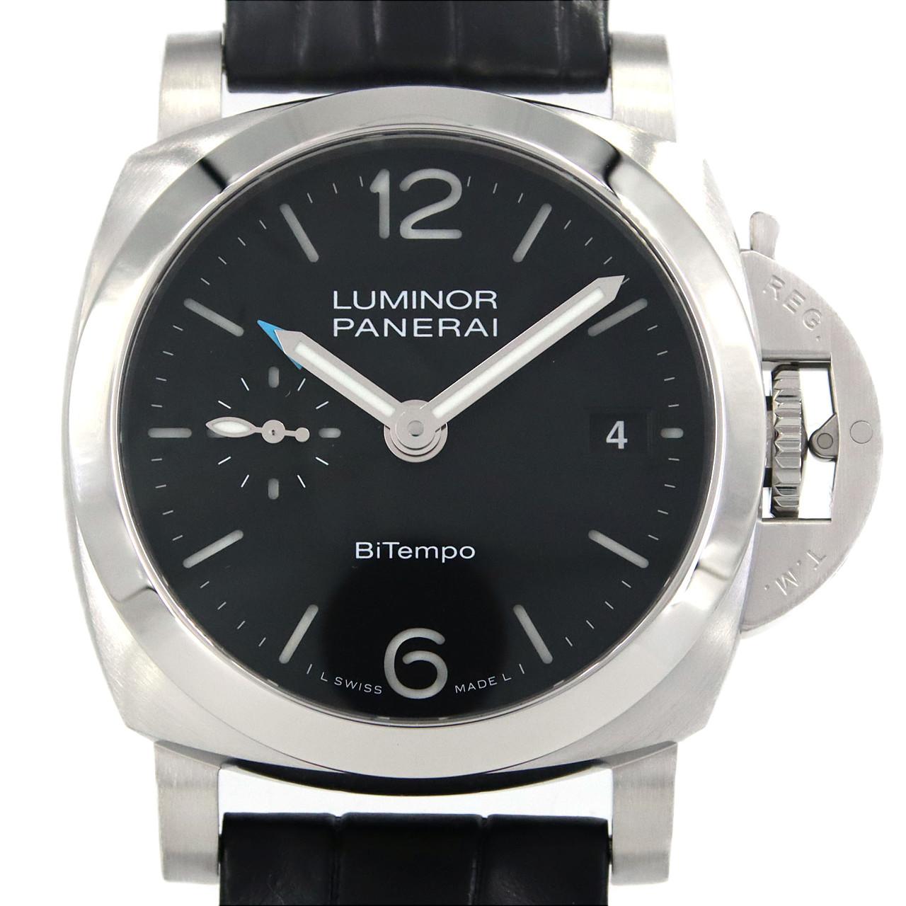 [新品] PANERAI Luminor Quaranta BiTempo PAM01365 SS自動上弦