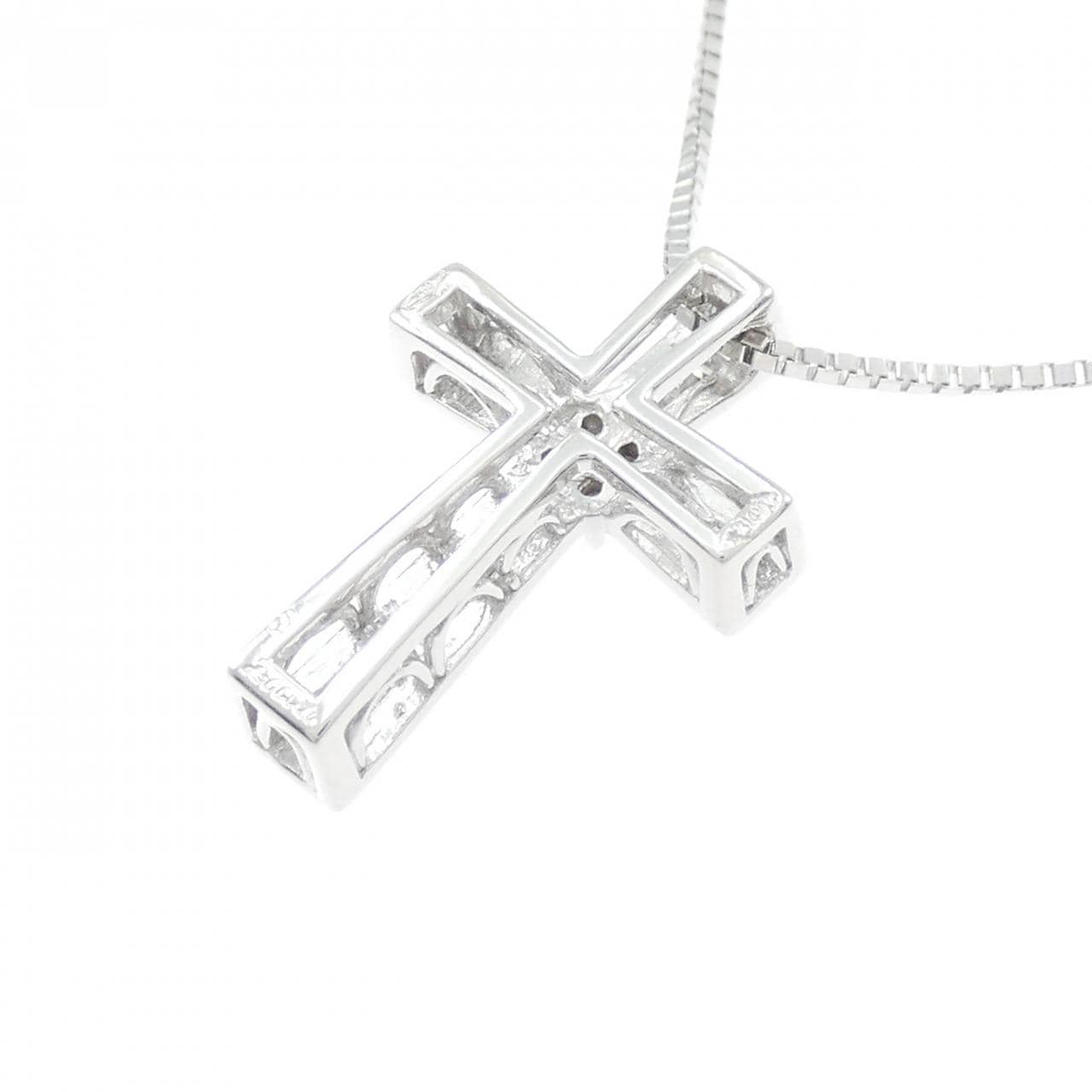 ゾッカイ クロス ダイヤモンド ネックレス