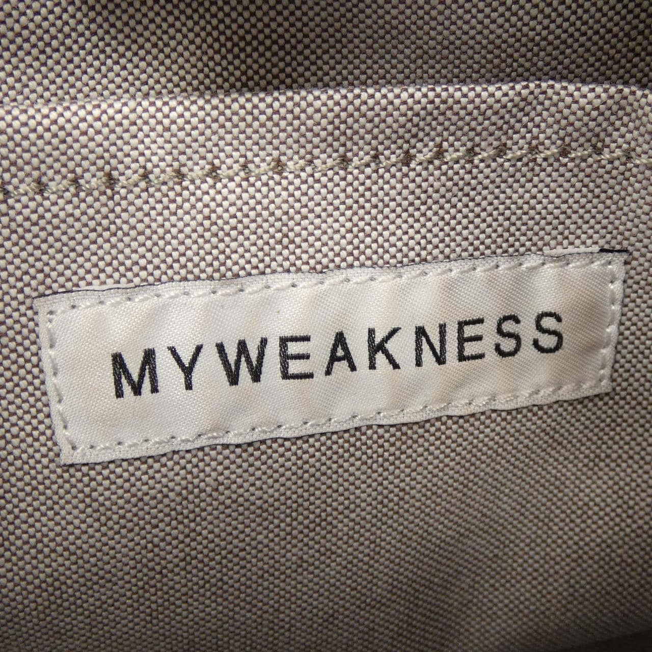 MY WEAKNESS SCALA BAG