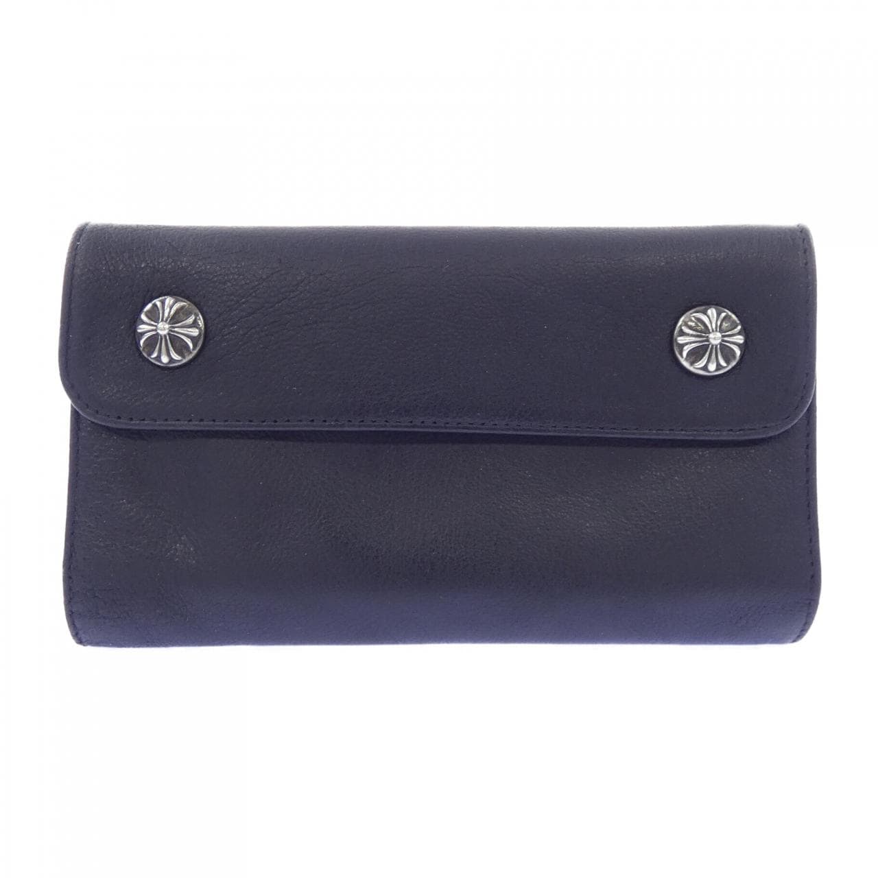 クロムハーツ CHROME HEARTS WAVE CROSS BTN　ウェーブ クロスボタン 2246 304 0501 0900 WALLET