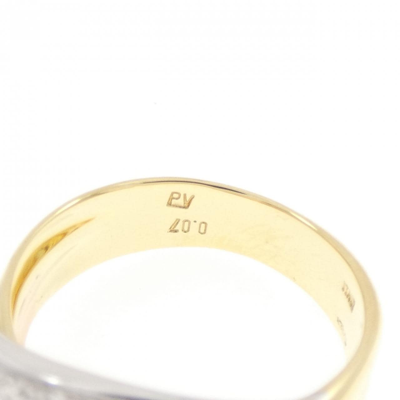 ポンテヴェキオ ダイヤモンド リング 0.07CT