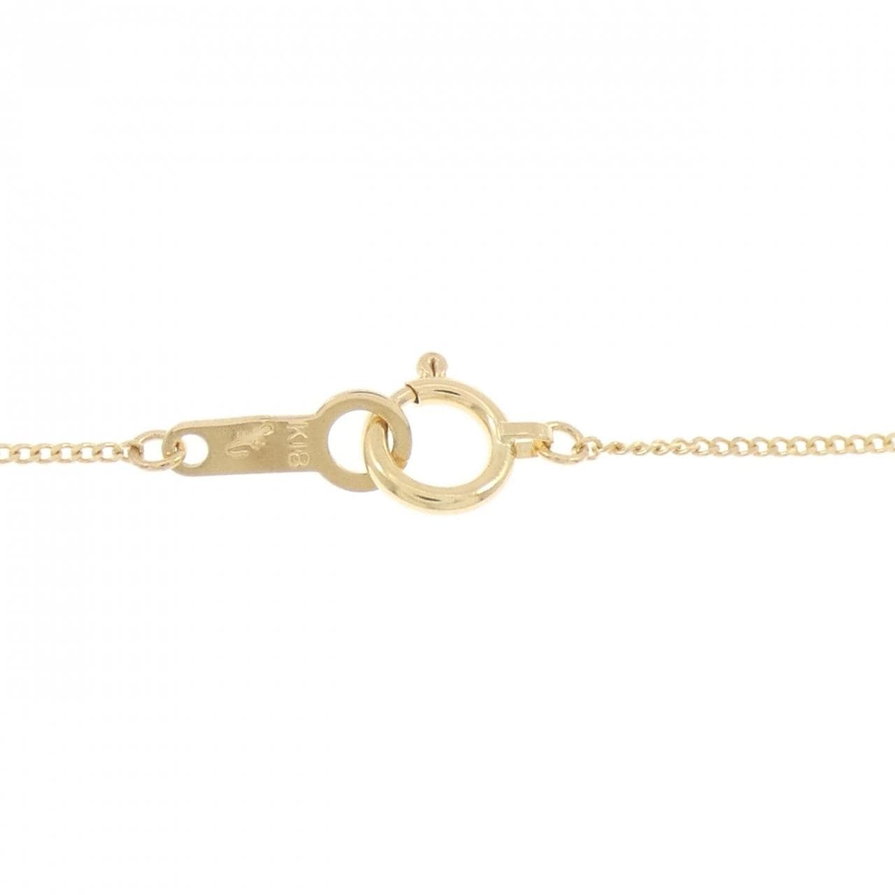 K18YG ダイヤモンド ネックレス 0.03CT