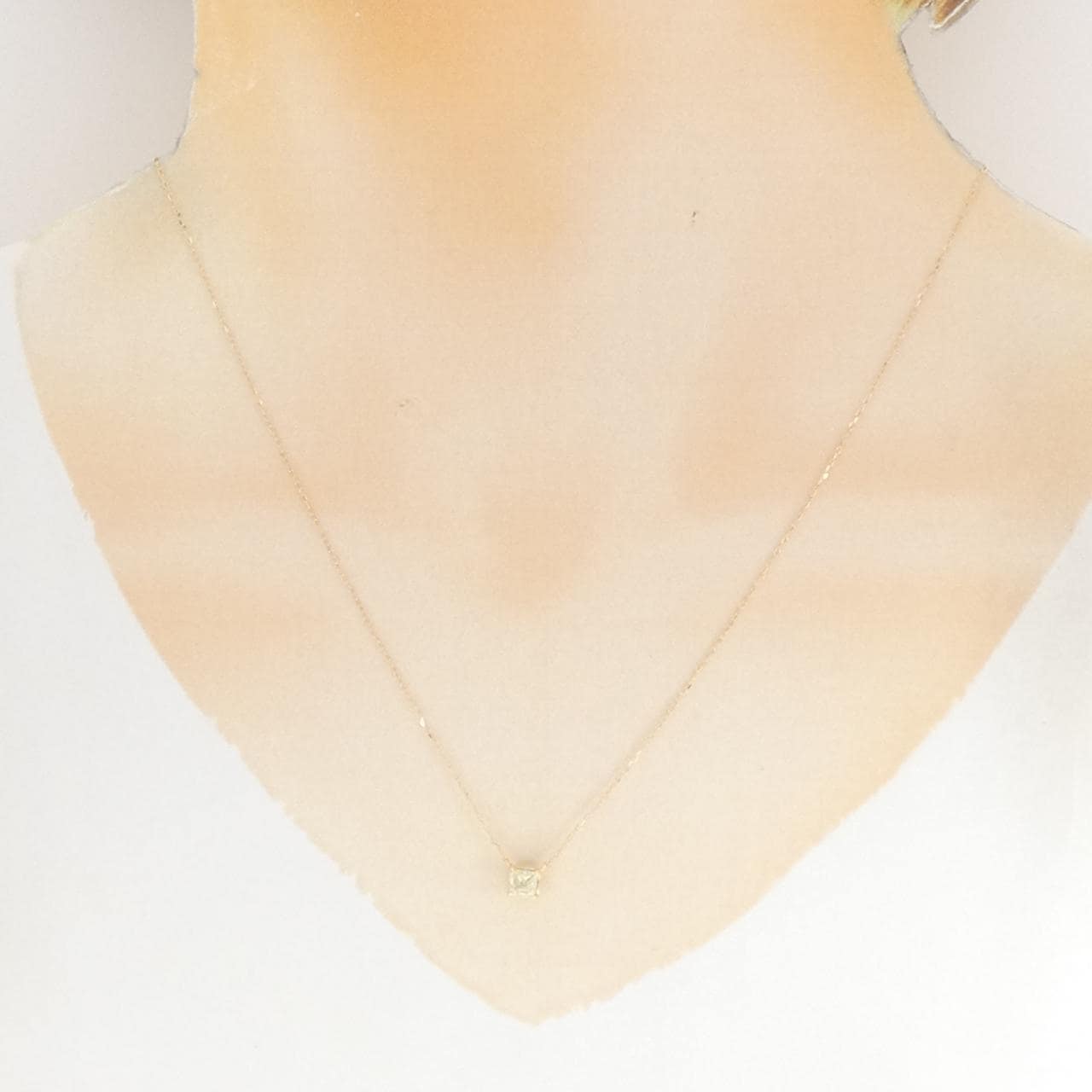 K18YG ダイヤモンド ネックレス 0.35CT