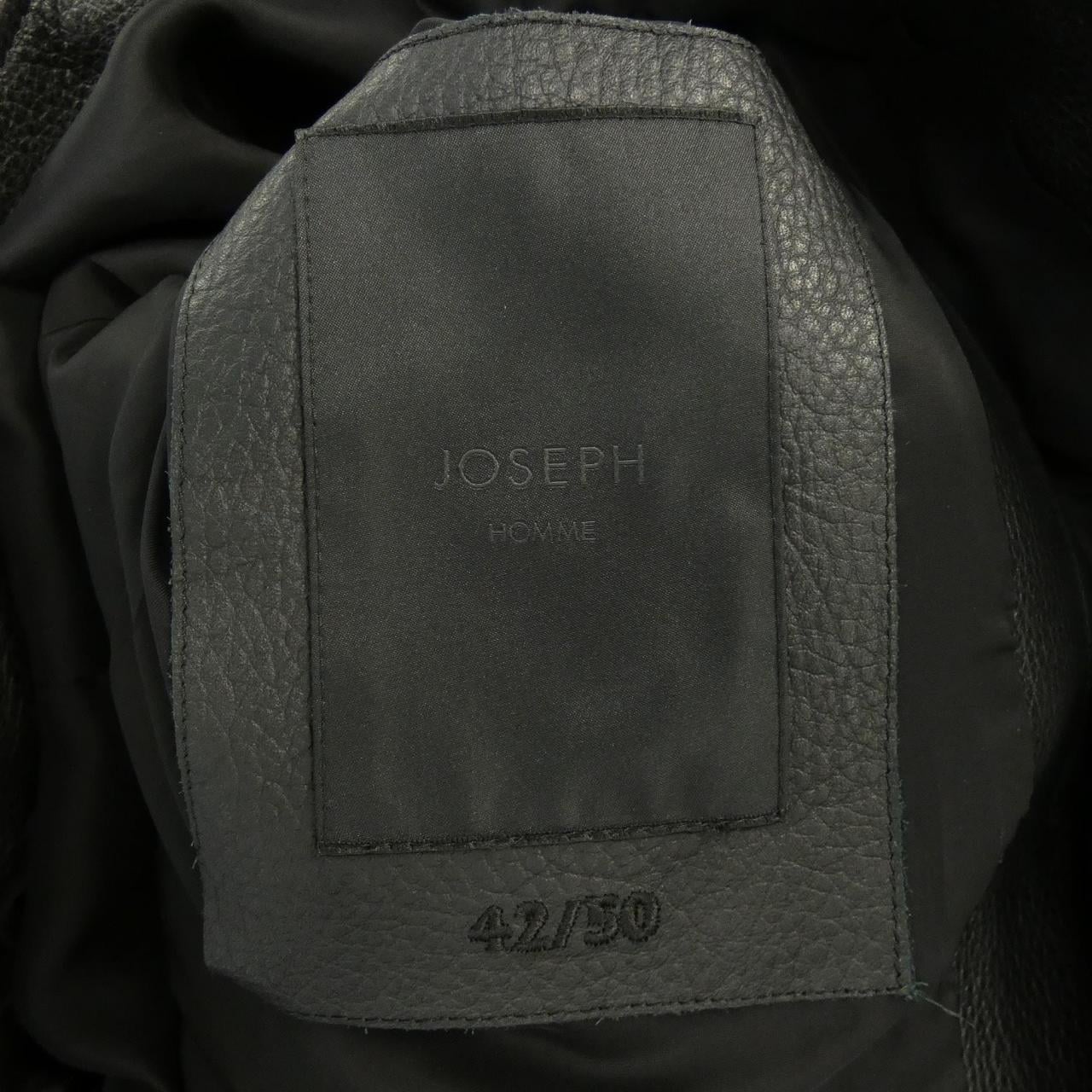 ジョセフオム JOSEPH HOMME LW JI CA 0201 レザーライダースジャケット