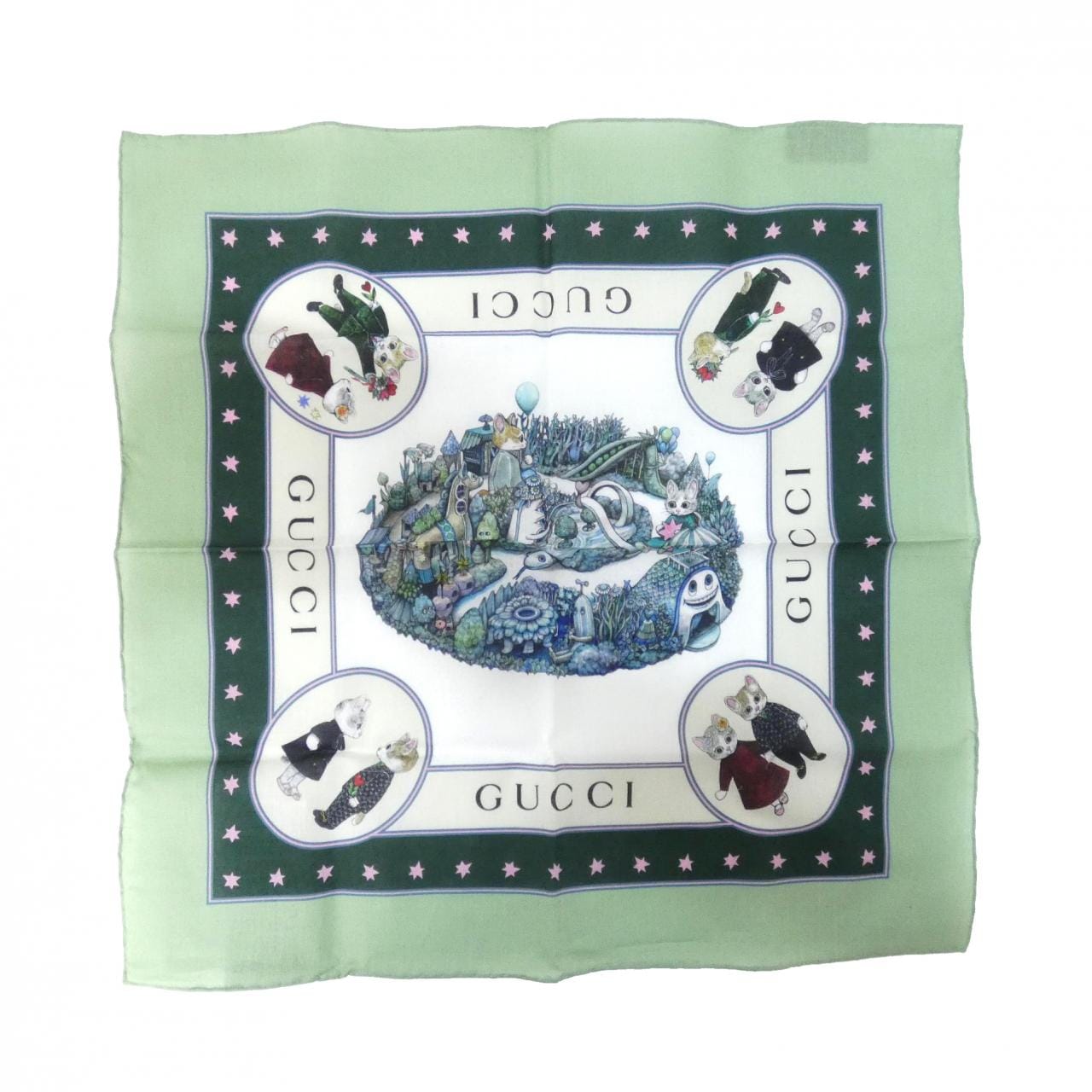 Gucci 863478 3G101手帕