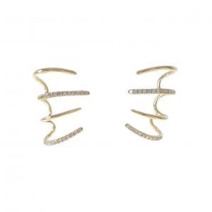 K18YG ダイヤモンド ピアス 0.30CT