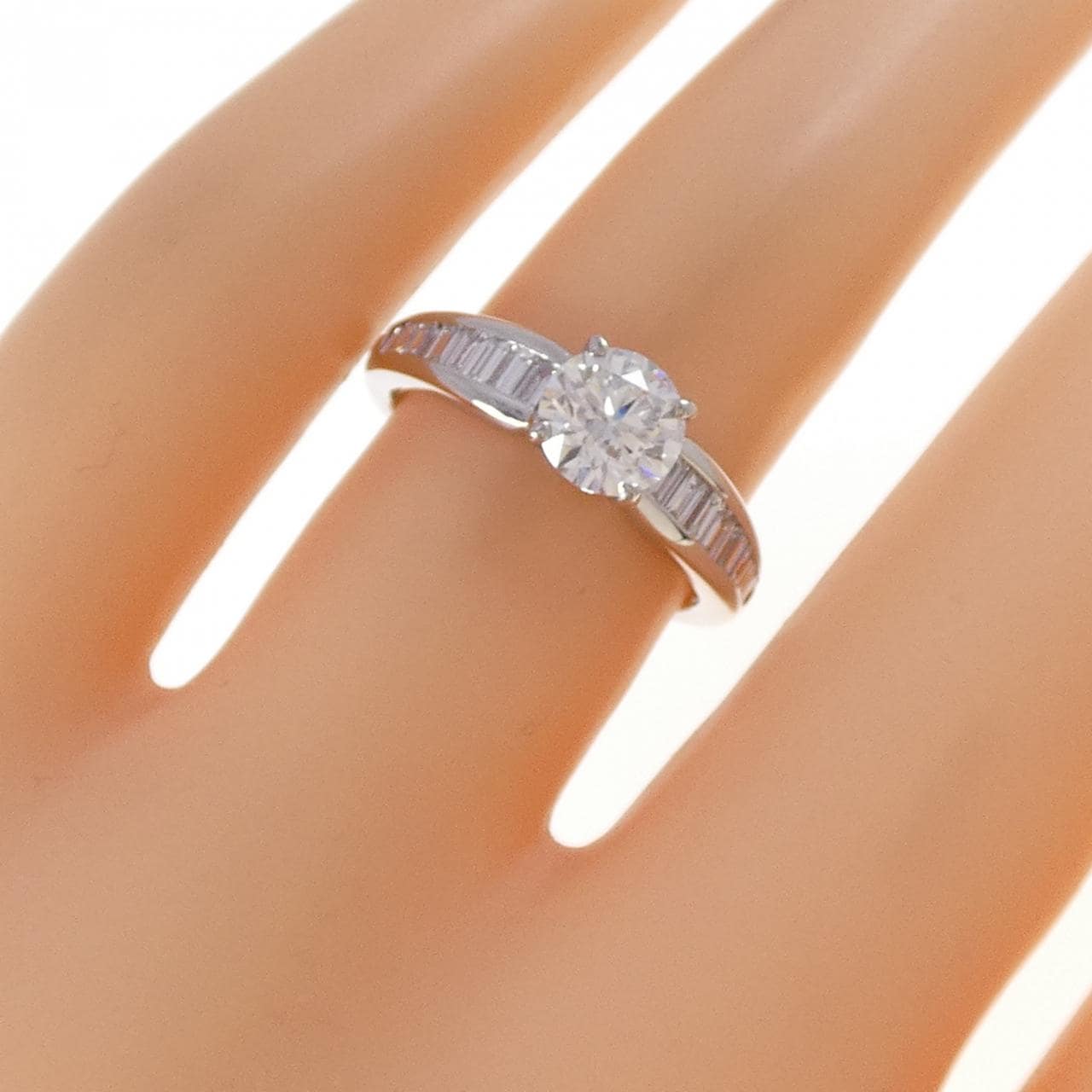 PT900 ダイヤモンド リング 0.778CT D VS1 EXT