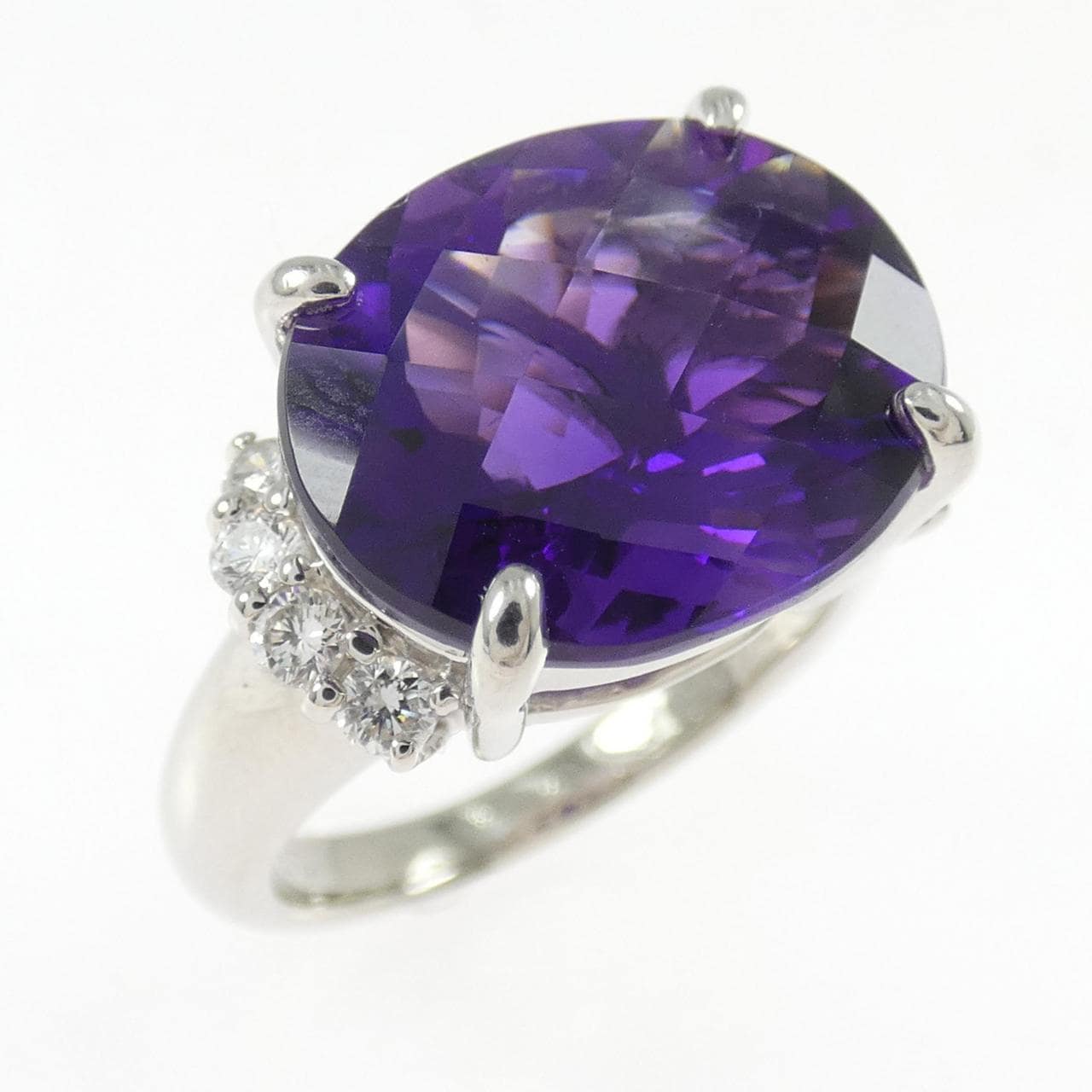 PT900 アメジスト リング 7.10CT