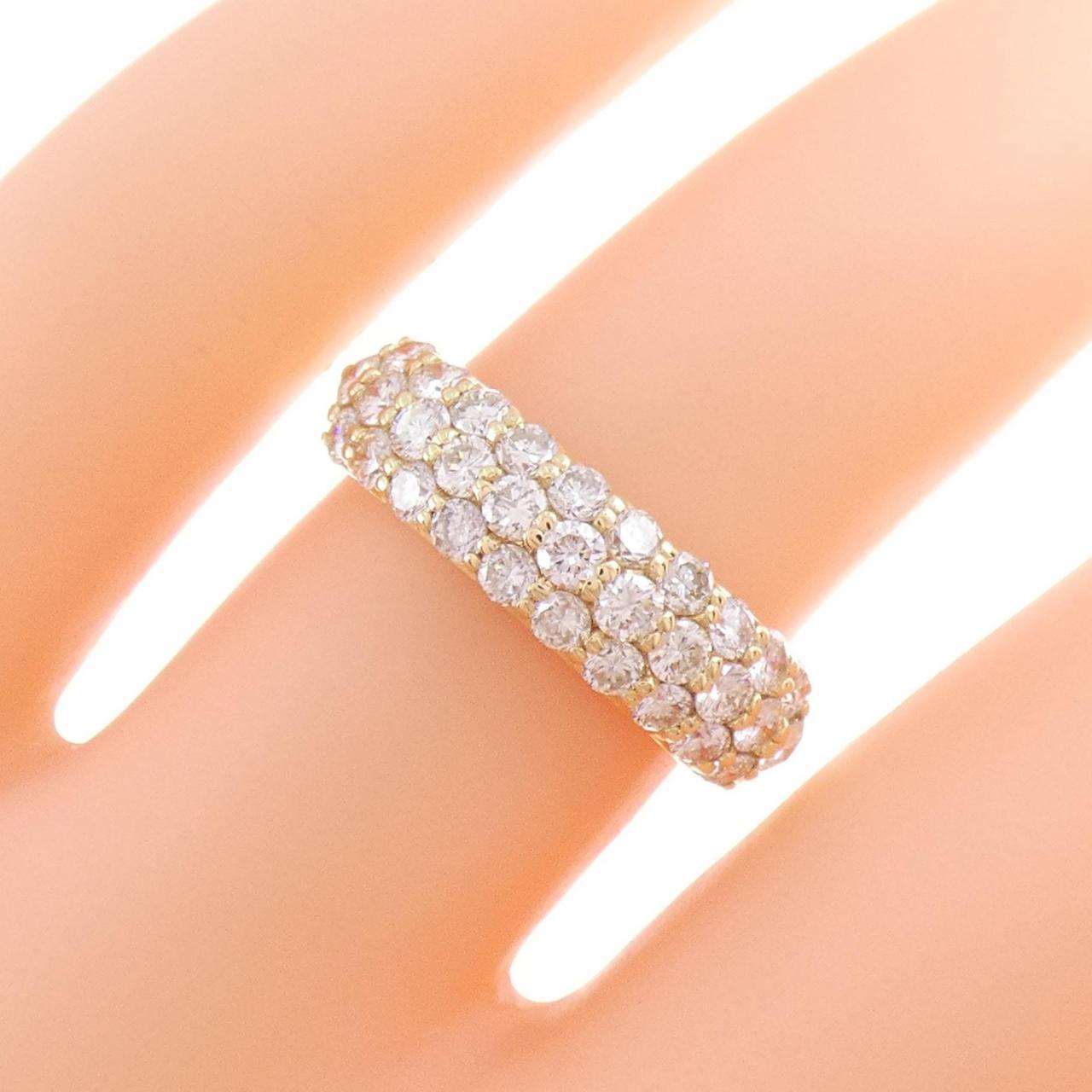 コメ兵｜K18YG パヴェ ダイヤモンド リング 1.00CT｜ジュエリー