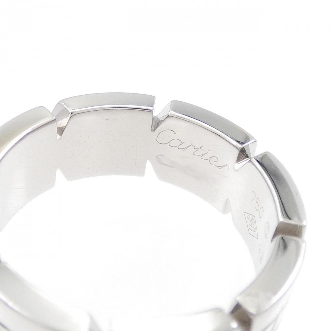 Cartier Tank Française half diamond Ring