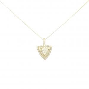 【新品】K18YG ダイヤモンド ネックレス 0.28CT