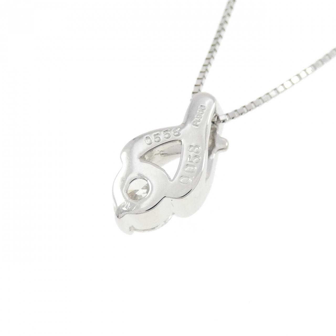 PT900/PT850 ダイヤモンド ネックレス 0.558CT