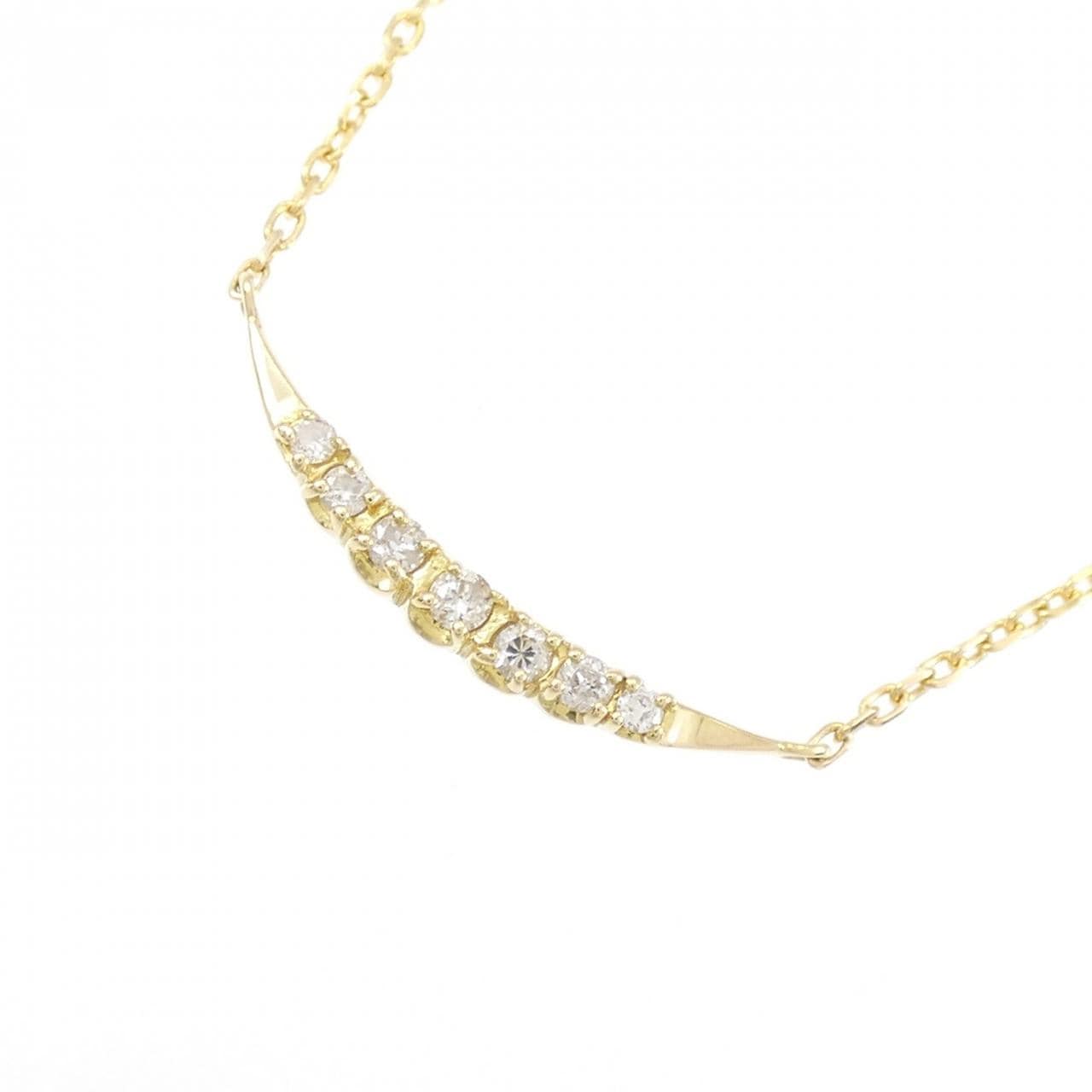 Agete鑽石項鍊 0.07CT