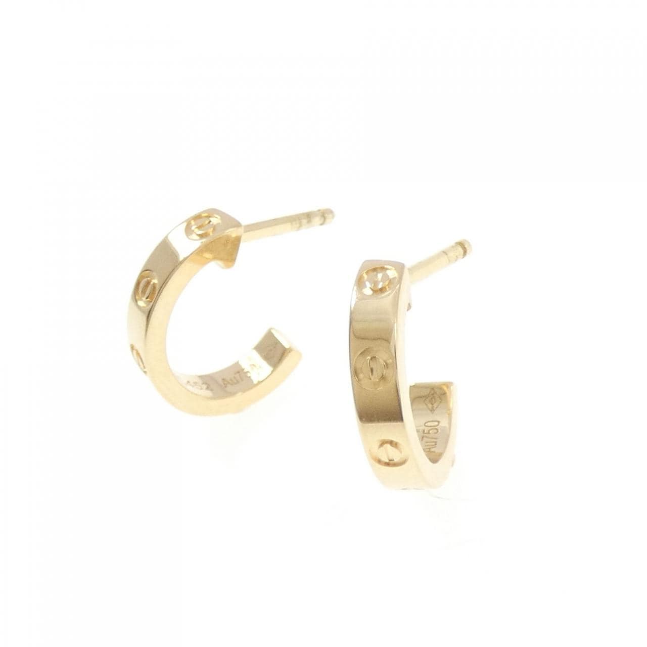 カルティエ ミニラブ ピアス