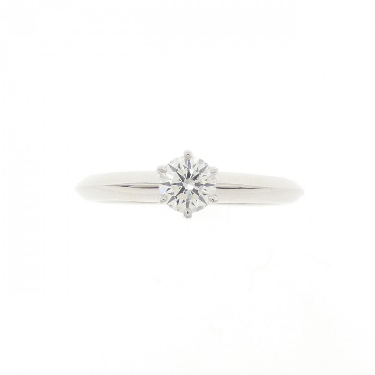 TIFFANY Classic Solitaire Ring 0.21ct