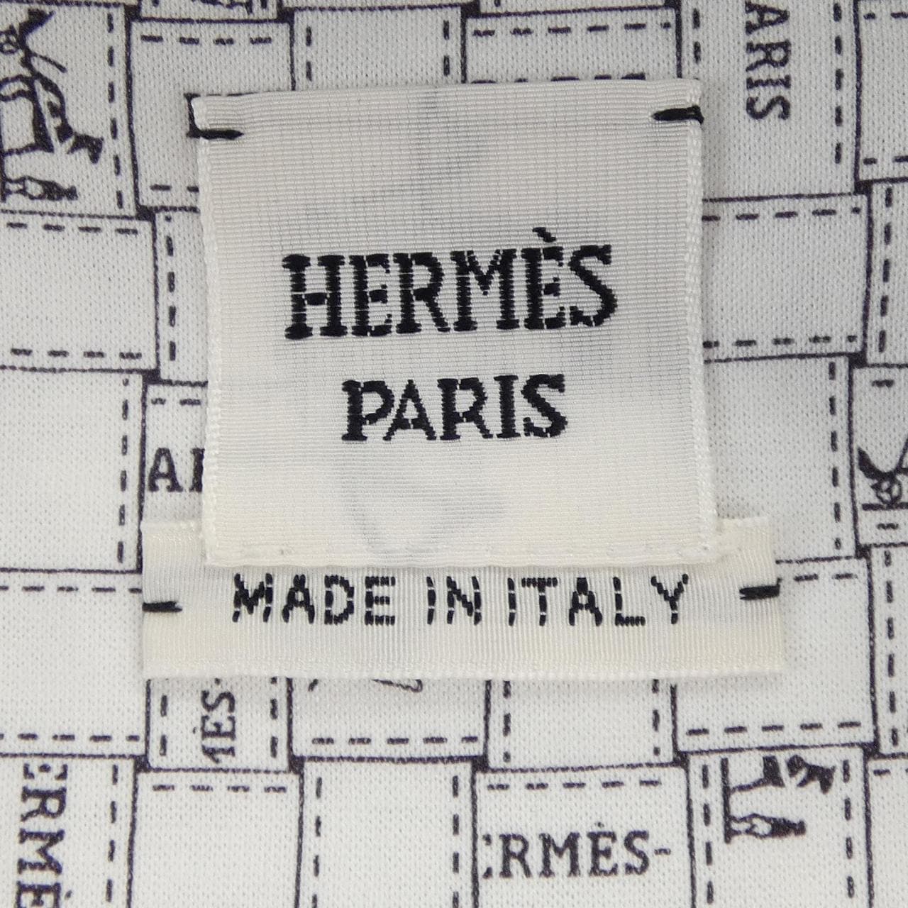 エルメス HERMES BOLDUC AU CARRE ボルデュックチェック 5E4645DK Tシャツ