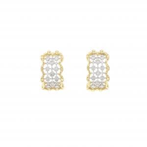 K18YG/PT900 ダイヤモンド ピアス 0.10CT