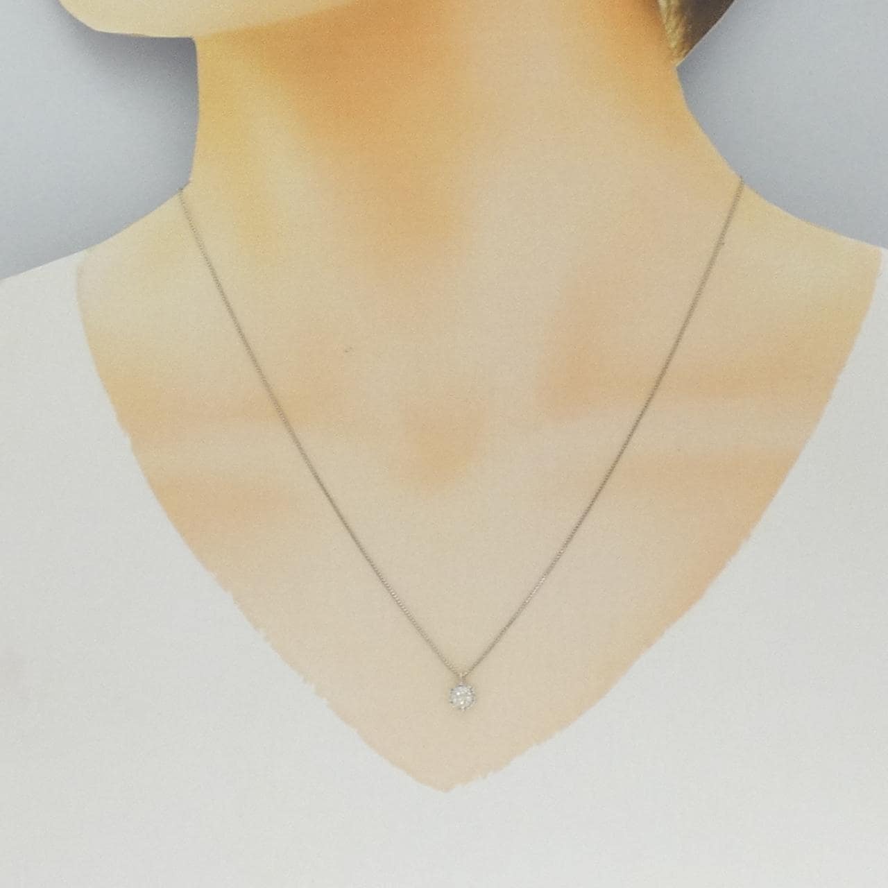 PT900/PT850 ダイヤモンド ネックレス