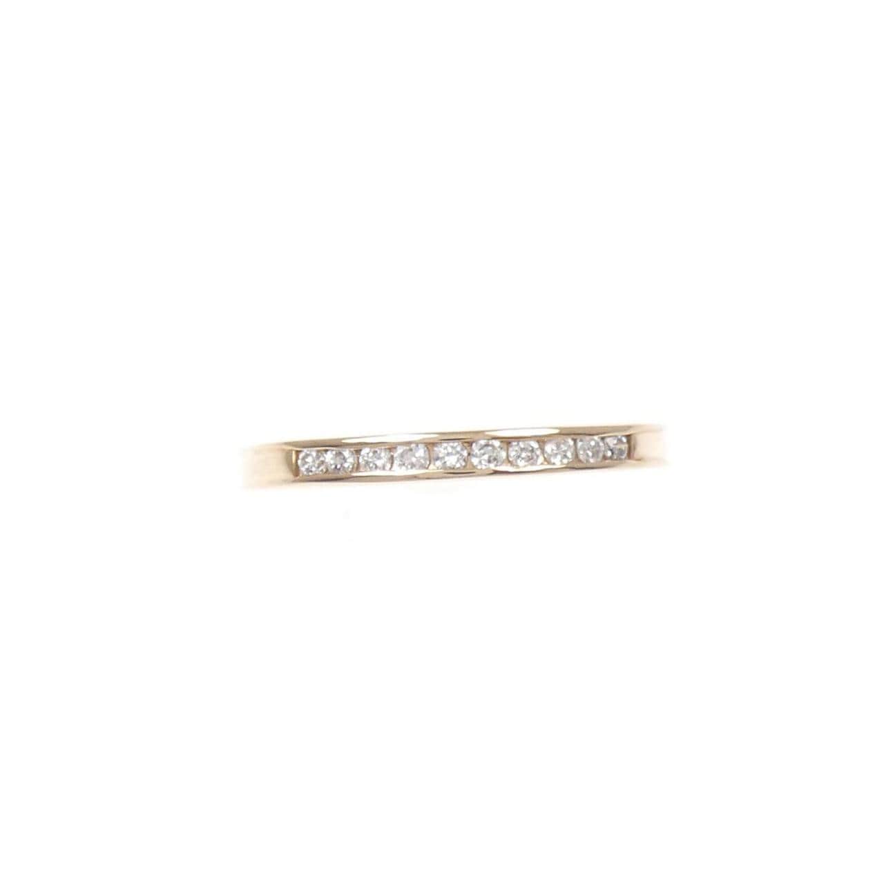 K18PG ダイヤモンド リング 0.10CT