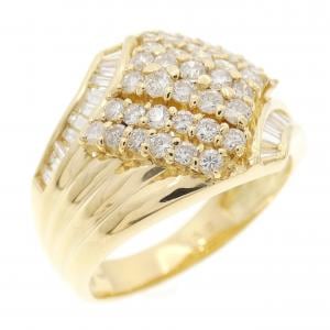 K18YG ダイヤモンド リング 1.00CT