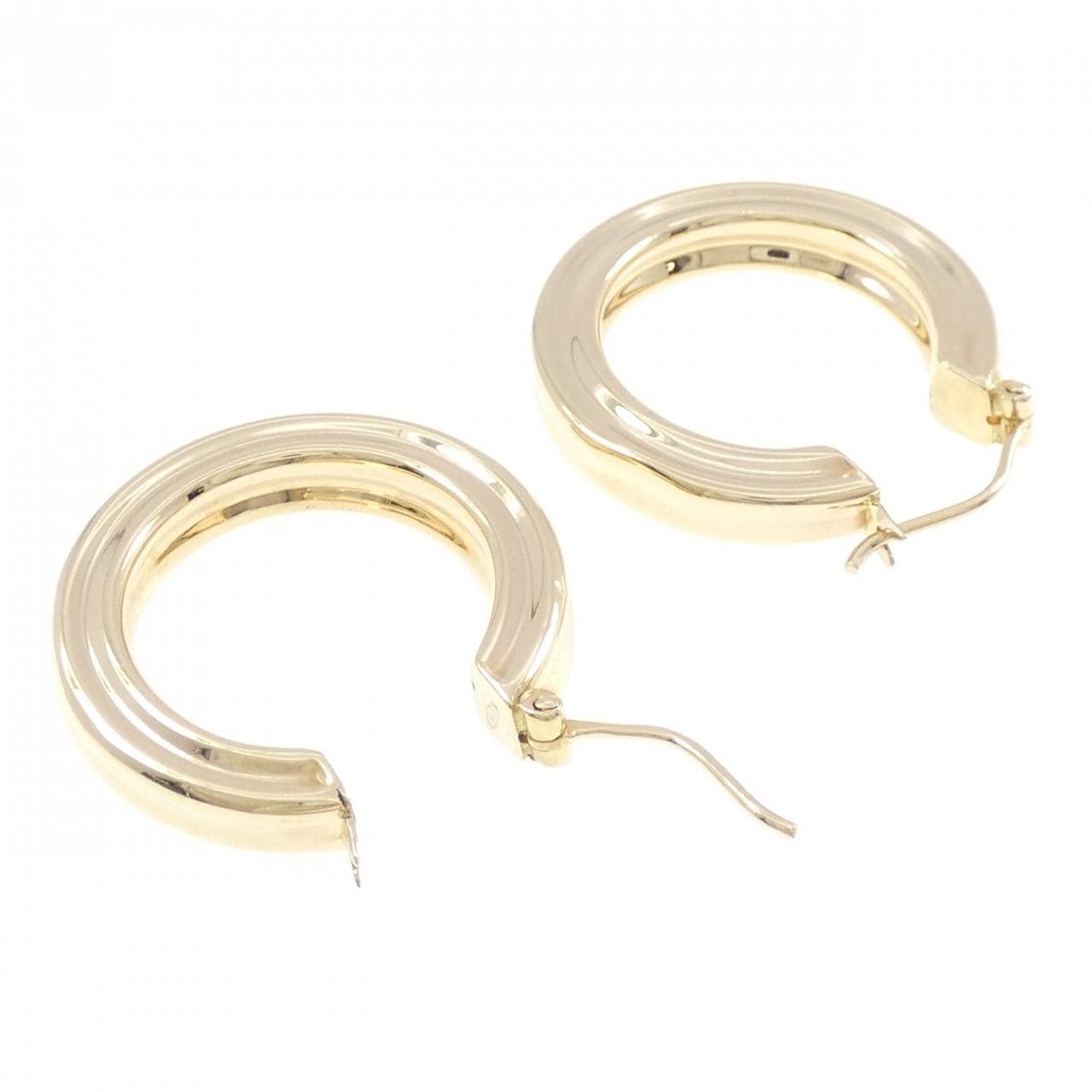 585YG フープ ピアス